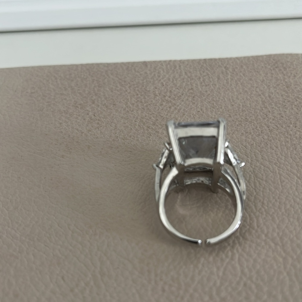 Silver Cubic Ring - Picture 3 of 4